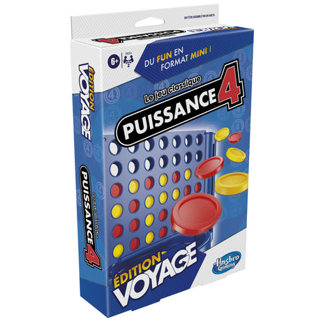 Puissance 4 Voyage, jeu de société de voyage pour 2 joueurs, jeu de voyage, Des  6 ans, Hasbro Gaming