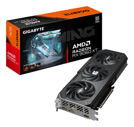 GIGABYTE - Carte graphique - Radeon RX 9060 XT GAMING OC - 8G