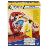 Masque électronique d'Iron Man a visiere mobile, avec effets lumineux, Pour enfnant pour se déguiser comme son héros préféré, Des 5