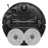DREAME X40 Master Robot Aspirateur avec Station de Base 8 en 1 Compacte de 28 cm, Remplissage et vidange Automatiques