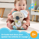 Fisher-Price - Doudou Koala a emporter - Veilleuse musicale en peluche - Fisher-Price - JBD65