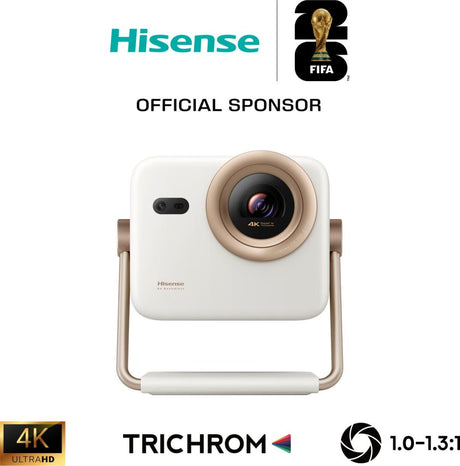 Vidéoprojecteur - HISENSE - M2SE Pro - 4K UHD - Triple Laser Trichroma - 1150 ANSI Lumens - Smart TV VIDAA - Dolby Vision