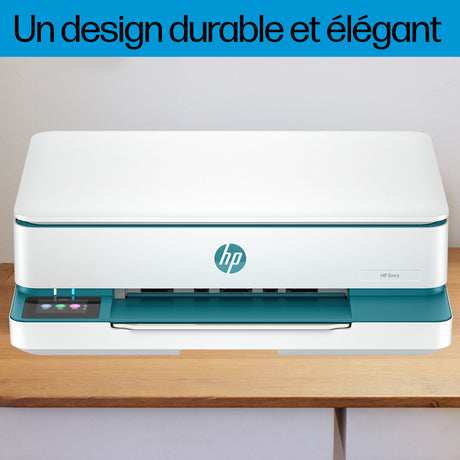 Imprimante tout-en-un HP Envy 6122e Jet d'encre couleur - Copie Scan - 3 mois d'Instant ink inclus avec HP+