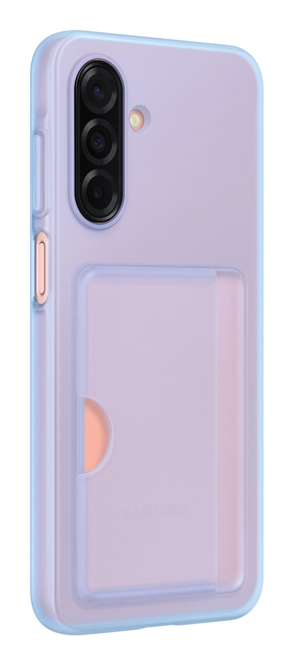 Samsung Galaxy A26 Couverture arriere avec pochette pour cartes Bleu