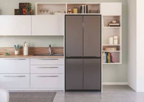 Réfrigérateur multi-portes - CANDY CFQQ5T817EPS - 467L (311L + 156L) - No Frost - Classe E - Silver