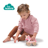 Licorne en bois 2 en 1 - A pousser et a tirer - SES CREATIVE - Licorne rose a pousser ou a tirer.