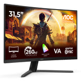 Ecran PC incurvé Gamer - AOC - 32'' - FHD - 260Hz OC (240Hz natif) - Dalle VA - 0,3ms - C32G42ZE