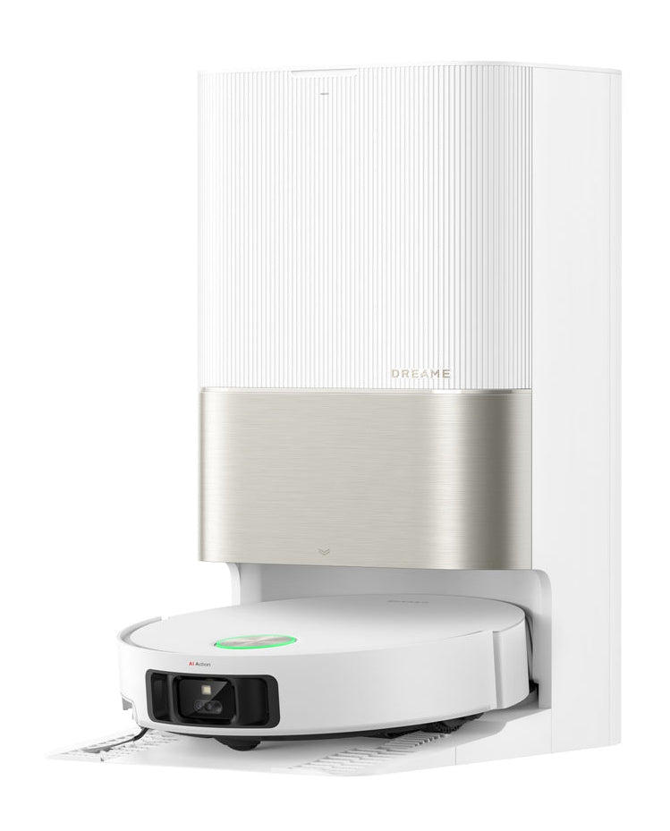 DREAME X50 Ultra Complete Robot Aspirateur avec Station - Evitement d'obstacles par IA et Navigation a 360 - Puissance 20 000 Pa