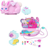 Polly Pocket - Coffret 2 en 1 Lapin - Avec 2 figurines et 12 accessoires - Polly Pocket - JFT88