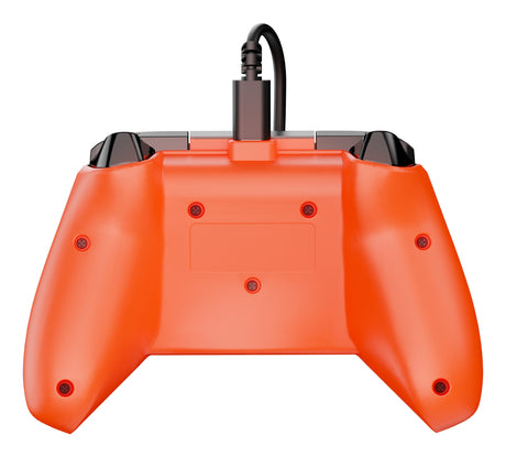 Manette de jeu - Xbox Series X|S, Xbox One et PC - Rematch Core - RGB - Filaire - Camouflage Noir / Orange - TURTLE BEACH