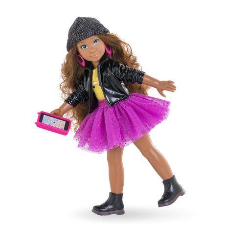 Poupée Mannequin - COROLLE - Melody Fashion Week Paris - 28 cm - 4 accessoires - Senteur vanille - Des 4 ans