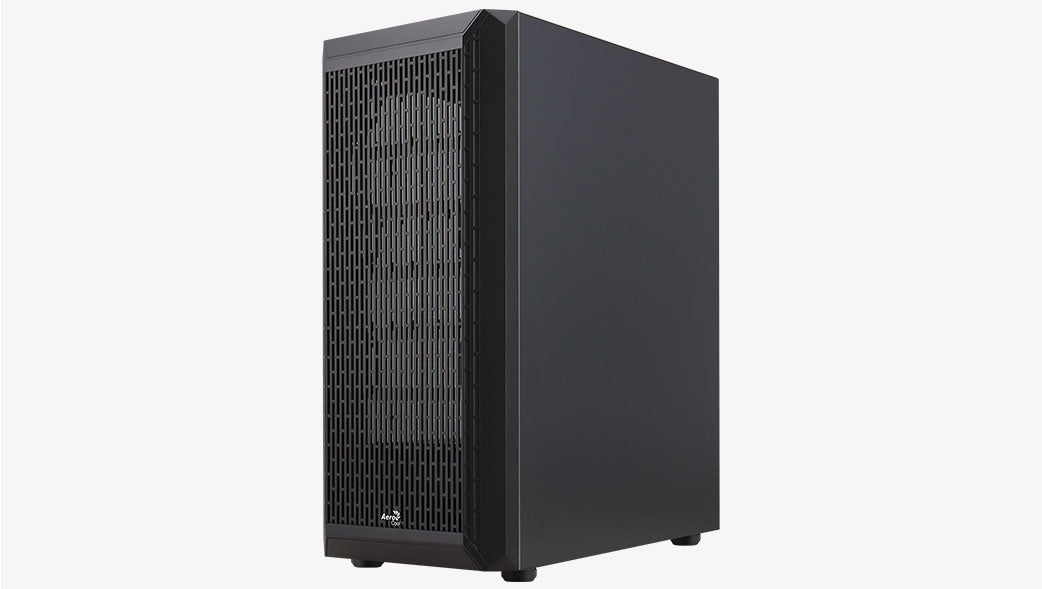 Boitier Moyen Tour ATX AeroCool Beam v1 RGB avec panneaux vitrés (Noir)
