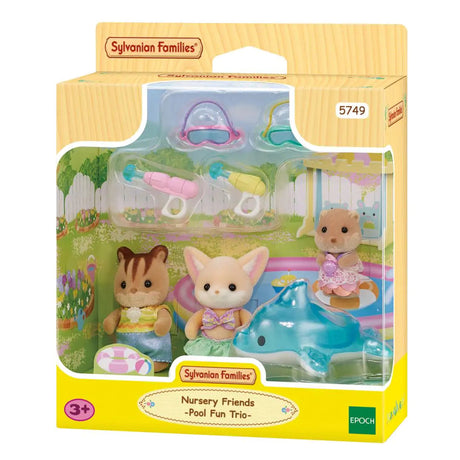 Le trio des bébés a la piscine - Sylvanian Families - 5749
