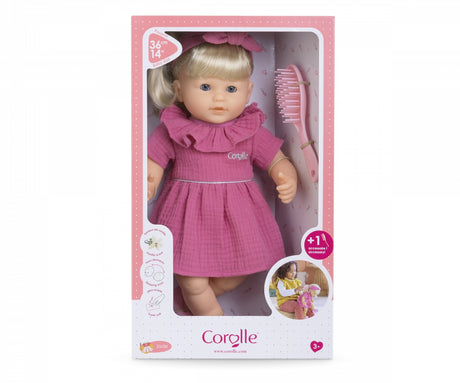 Poupon COROLLE - Jade - 36 cm - Cheveux faciles a coiffer - Senteur vanille