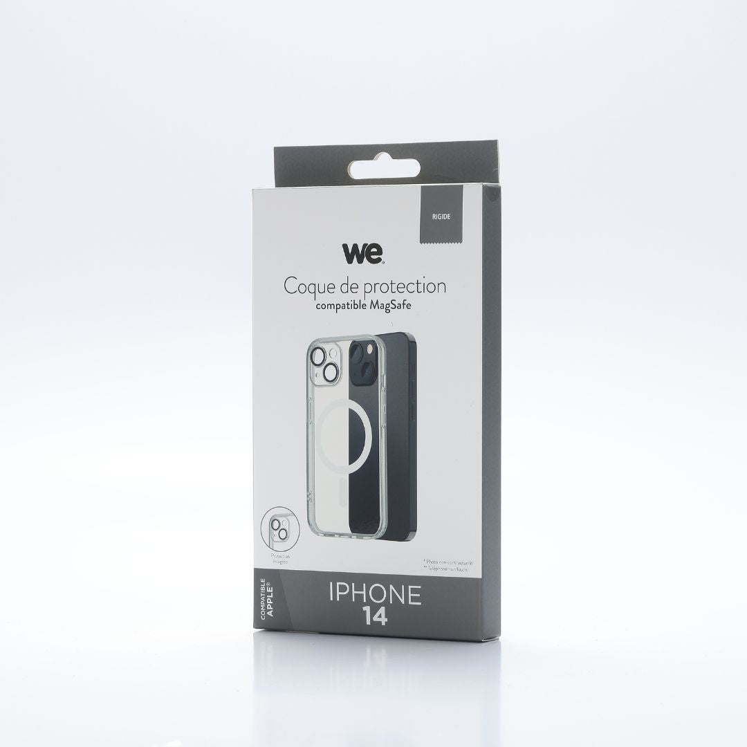 WE Coque de protection intégrale MAGSAFE IPHONE 14 Transparent - Protection d'ob