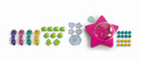 Clementoni Crazy Chic  - Coffret création de bracelets de l'amitié - Perles et fils - Des 7ans