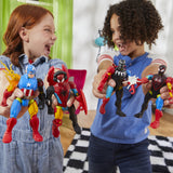 MixMashers SpiderMan, figurine 12 cm personnalisable a mélanger et combiner avec accessoires, Marvel, des 4 ans