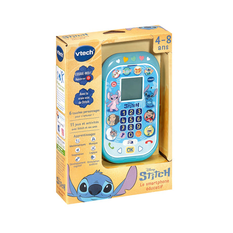 VTECH - STITCH - LE SMARTPHONE ÉDUCATIF - Bleu