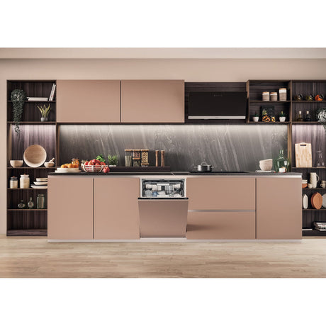 Lave-vaisselle tout encastrable HOTPOINT H7IHP40L - 15 couverts - 40 dB - Classe C - Maxi Space - tiroir a couverts