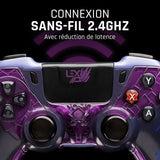 Manette de jeu sans fil Lexip Tsume Naruto Shippuden Sasuke Revenge (Noir)
