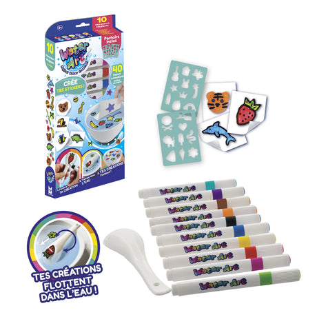 Kit Water Art - SILVERLIT - Avec autocollants - Des 3 ans