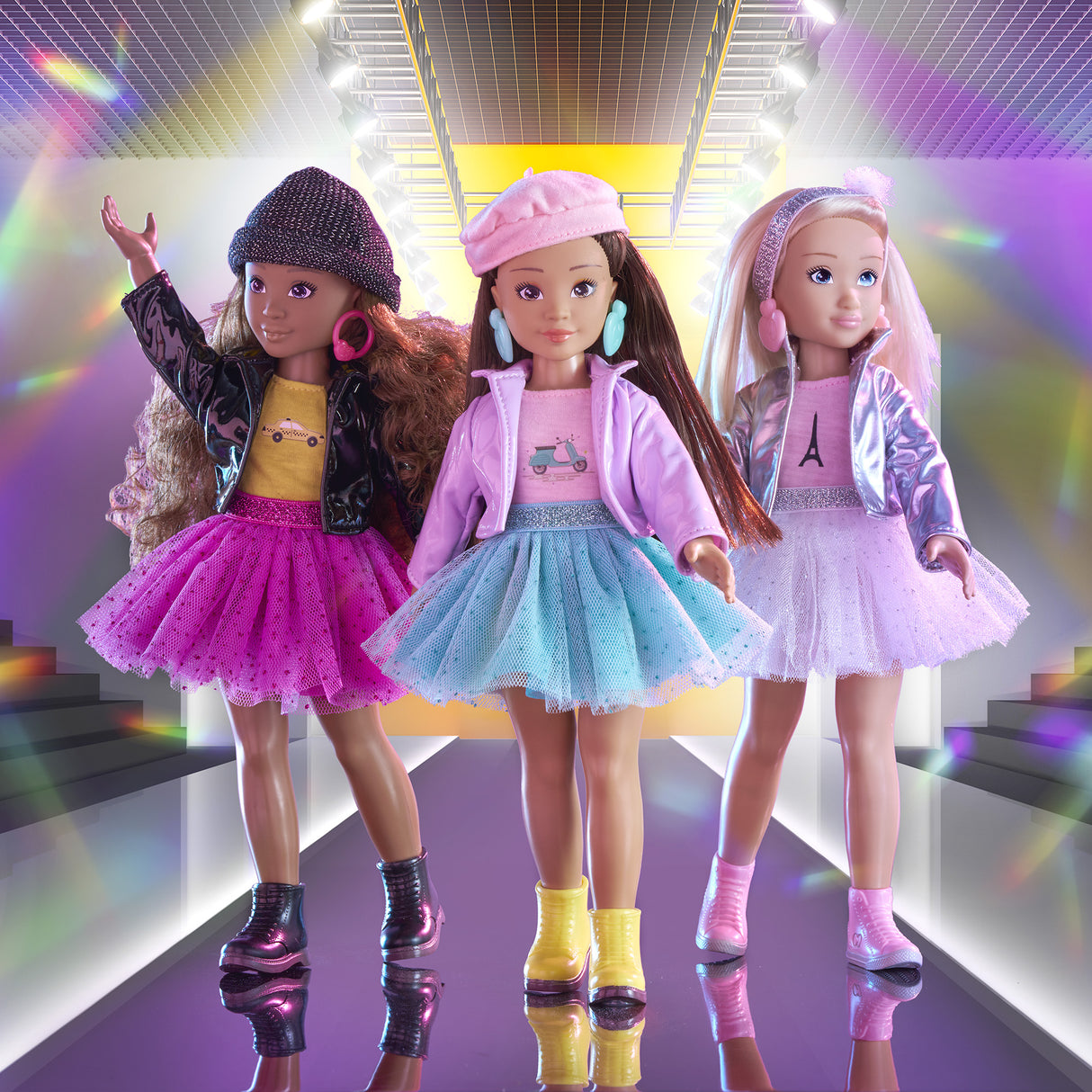 Poupée Mannequin - COROLLE - Melody Fashion Week Paris - 28 cm - 4 accessoires - Senteur vanille - Des 4 ans