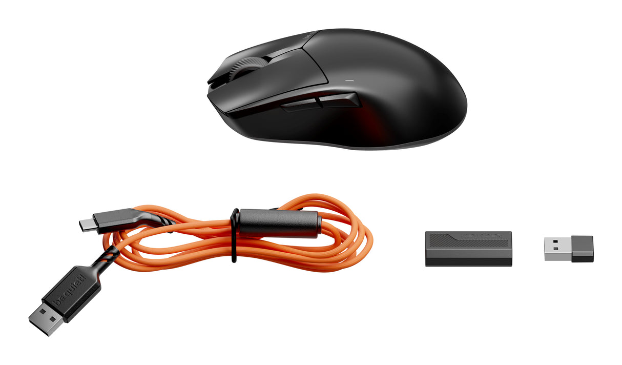 Souris - Sans fil - BE QUIET! - Dark Perk Ergo - Noir