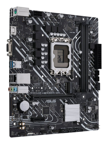 Carte mere - ASUS - PRIME H610M-K D4 - Intel H610 LGA 1700 micro ATX