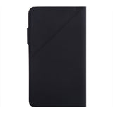 Etui universel colle magique noir effet peau de p che/coin pliable taille M pour