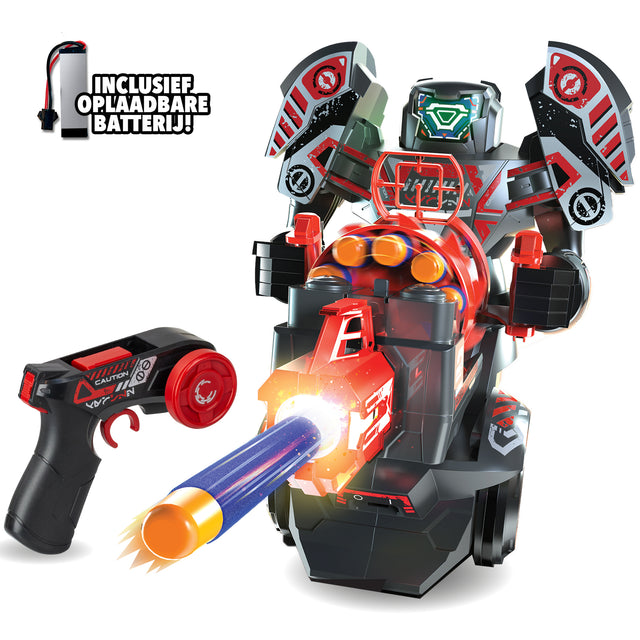 Robot radiocommandé - YCOO - RAPIDFIRE - 19 cm - 15 actions programmables - Des 5 ans