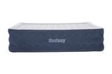 BESTWAY Bestway Lit gonflable 2 places TruLeisure pompe électrique intégrée 203x152x51cm