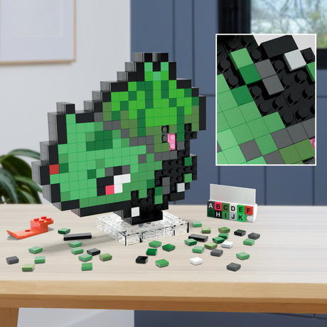 MEGA-Pokémon-Bulbizarre-Coffret de construction rétro 374 pieces - MEGA Pokémon - HTH75