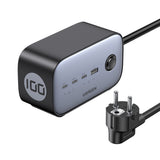 Chargeur rapide de bureau - UGREEN - 65W - Avec prises intégrées - Gris / Noir