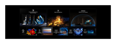 TCL 65C6K - TV QLED MiniLED 65 (165 cm) - 4K UHD 3840x2160 - 144 Hz - Dolby Vision - Google TV  - 4xHDMI 2.1 - WiFi