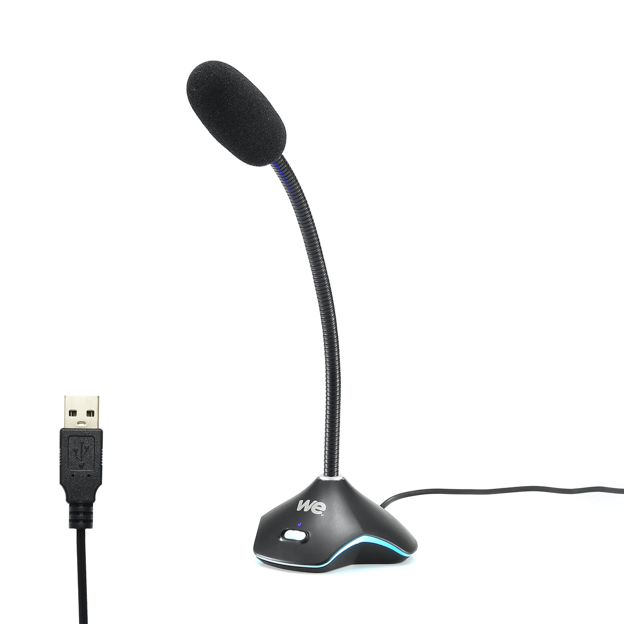 WE Gamium microphone gamer RGB USB avec touches de contr le de volume ,15 modes