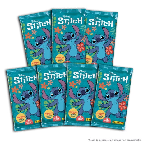 Boîte métal - PANINI - STITCH TC - 7 pochettes - 42 cartes
