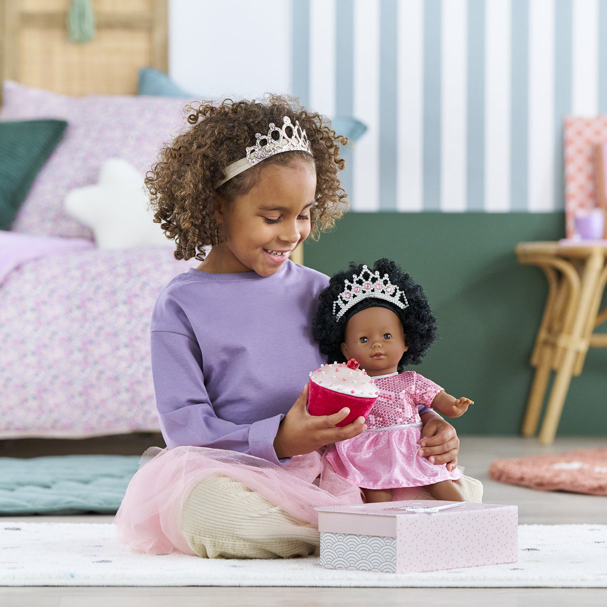 Coffret Princesse anniversaire - COROLLE - Pour poupée 36 cm - Des 3 ans