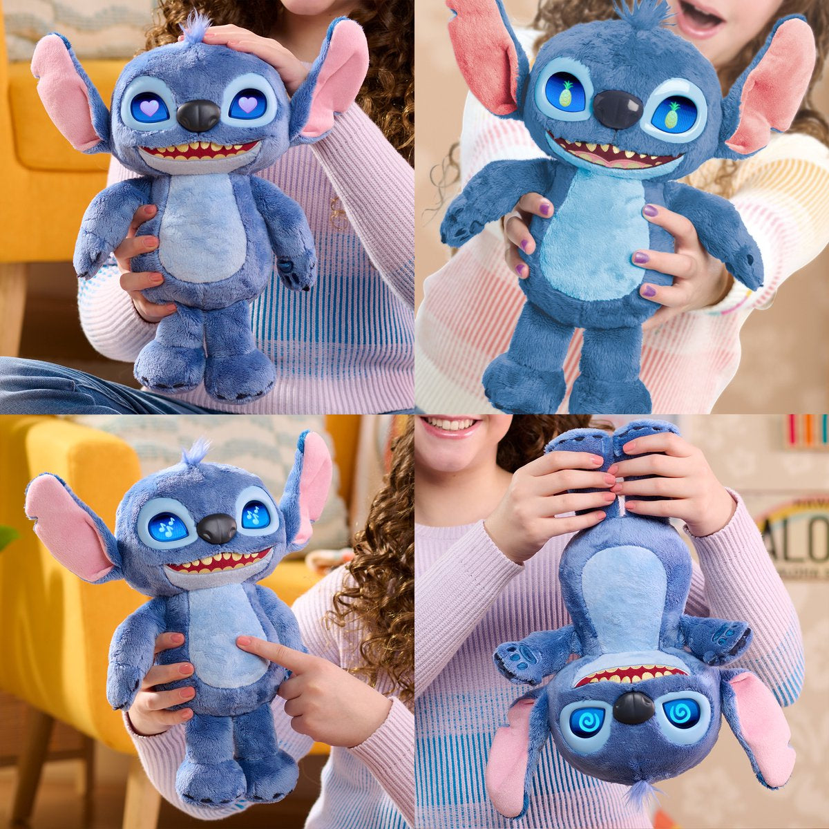 Peluche Many Moods - STITCH - Live Action - 30 cm - Des 5 ans