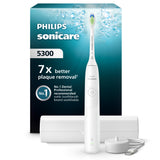 Brosse a dents - PHILIPS - HX7108/02 - Sonicare - Serie 5300 - Blanc - Eléctrique