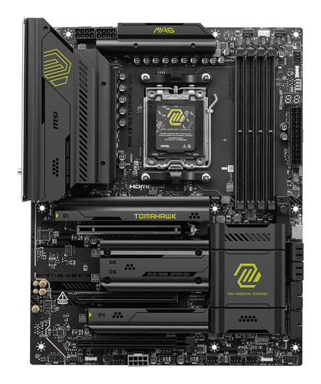 Carte mere - MSI - MAG X870E TOMAHAWK WIFI Emplacement AM5 ATX