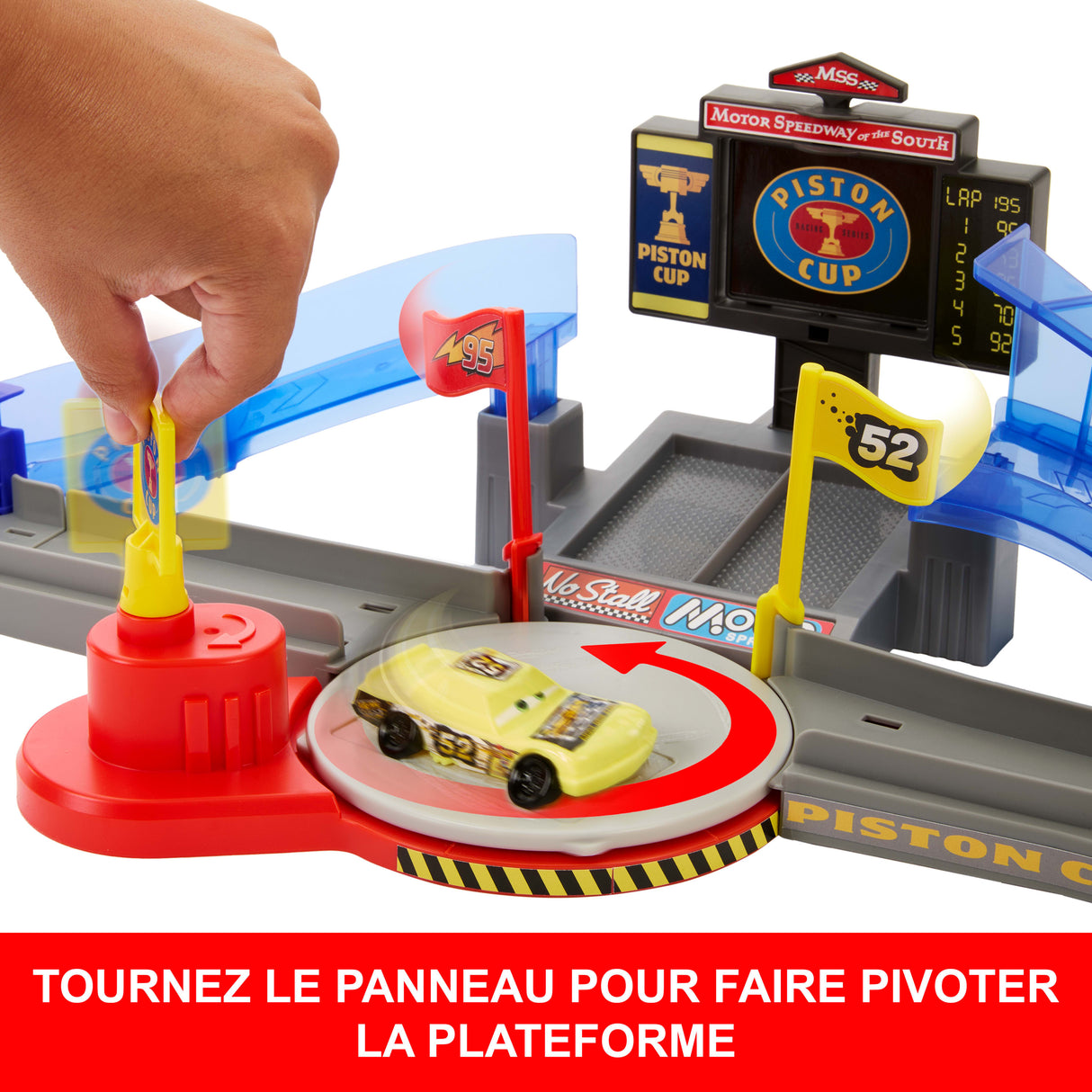 Cars - Piste crash et cascades - Mattel - JHL42