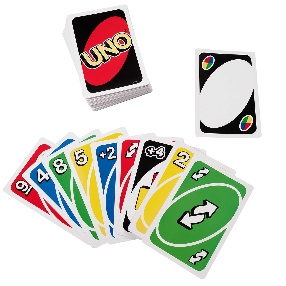 Mattel Games - Uno Deluxe - Jeu de Cartes Famille - 7 ans et + K0888