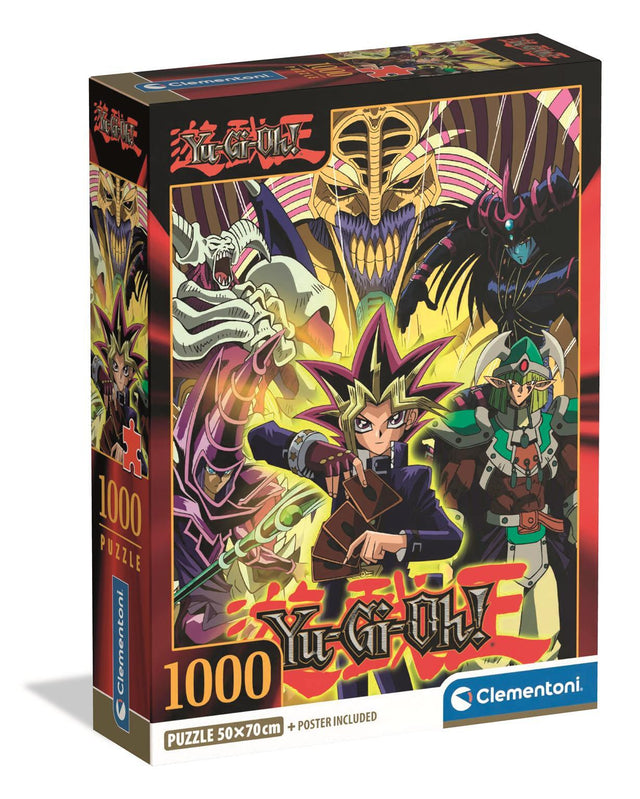 CLEMENTONI - Compact 1000 pieces - Yu-Gi-Oh!
