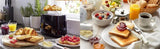 Grille-pain - PHILIPS - HD2581/90 - Collection Daily petit déjeuner - 2 fentes - 830W - Noir