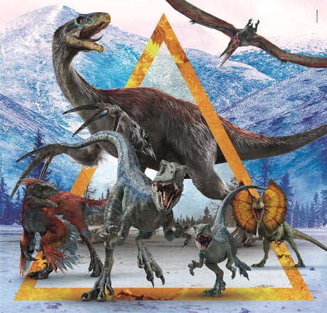 CLEMENTONI puzzle 3x48 pieces - Jurassic World