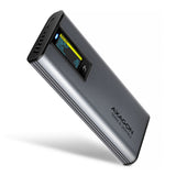 Boitier externe USB-C 3.2 Axagon EEM2-SD2 - S-ATA/NVMe M.2 Type 2280 (Noir)