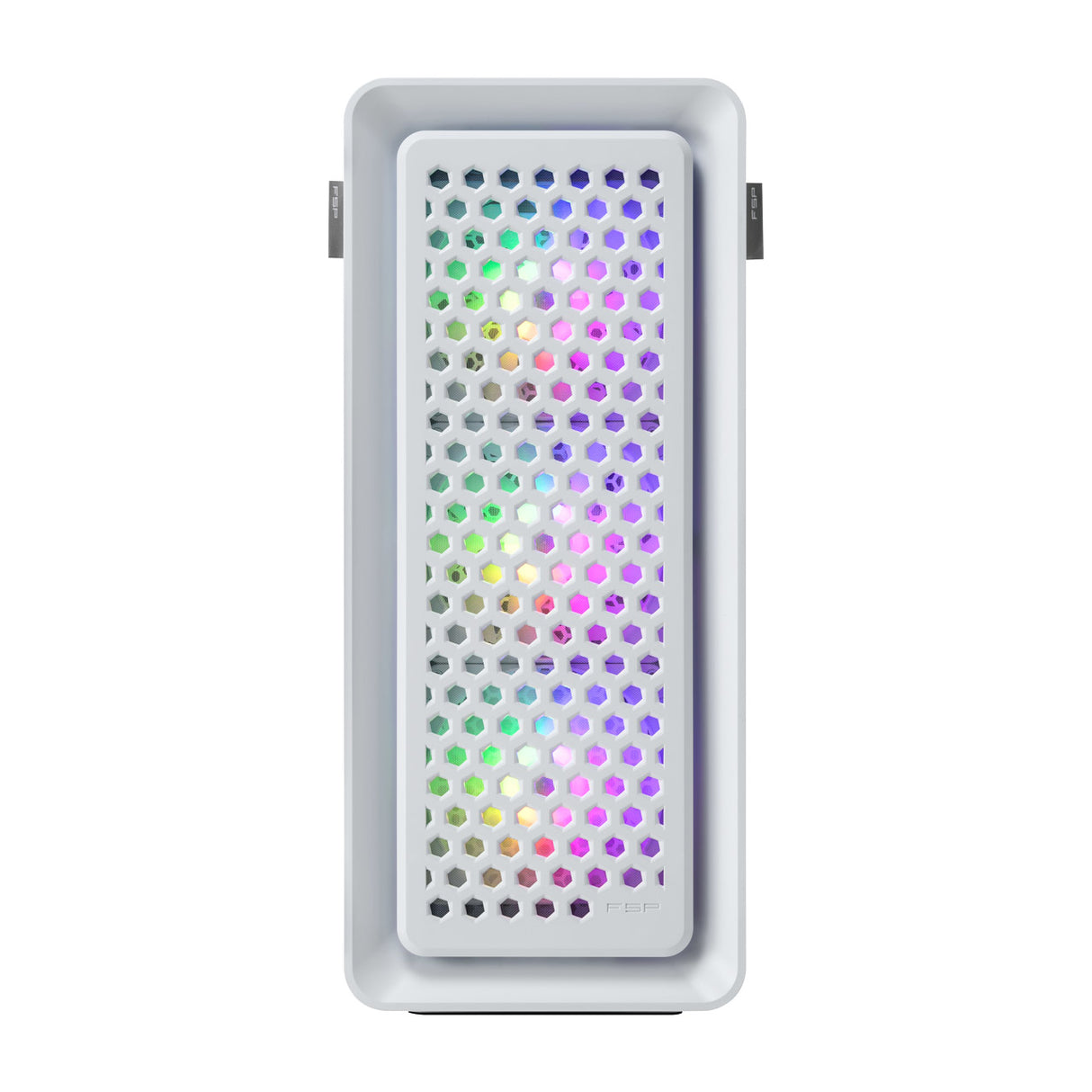 Boitier Grand Tour ATX FSP CUT593P RGB avec panneau vitré (Blanc)