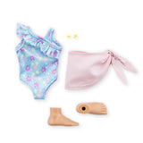 Coffret Zoé a la plage - COROLLE GIRLS - Poupée mannequin - 5 accessoires - 28 cm - Des 4 ans