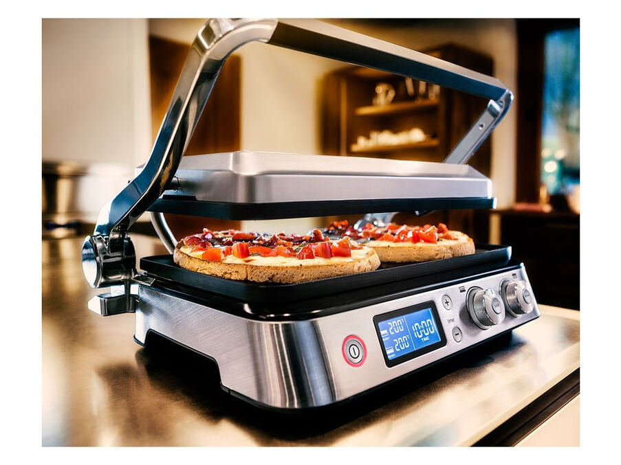 Grill multifonctions - BRAUN - Multi Pro 9 - 2000 W - 3 positions de chauffe - Noir / Acier
