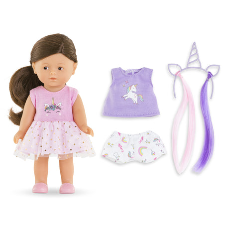 Coffret poupée - COROLLE - Mini Corolline Romy Licorne - 20 cm - Des 3 ans